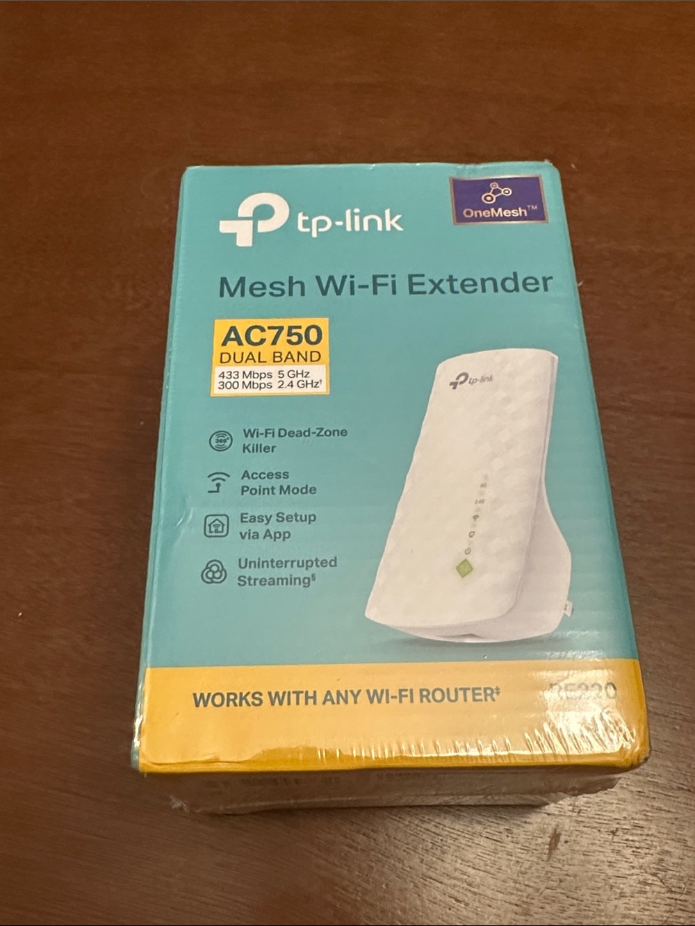 TP-Link AC750 Mesh Wi-Fi Extender RE220